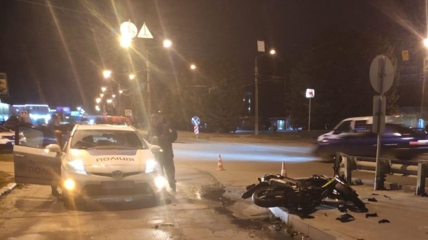ДТП в Харькове - погиб мотоциклист - подробности смертельной ДТП