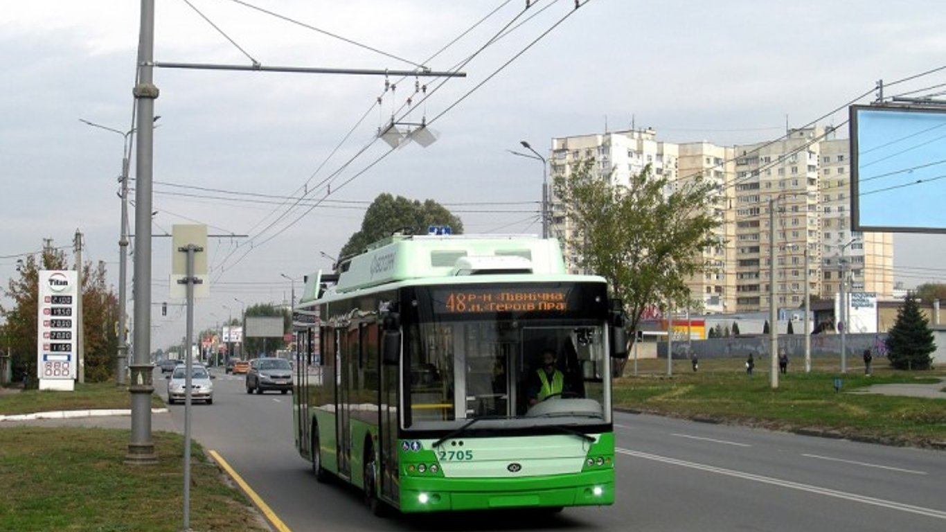 В Харькове ищут водителя троллейбуса