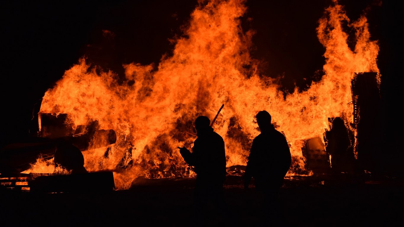 Пожар во Львове 3 октября - погиб 58-летний мужчина