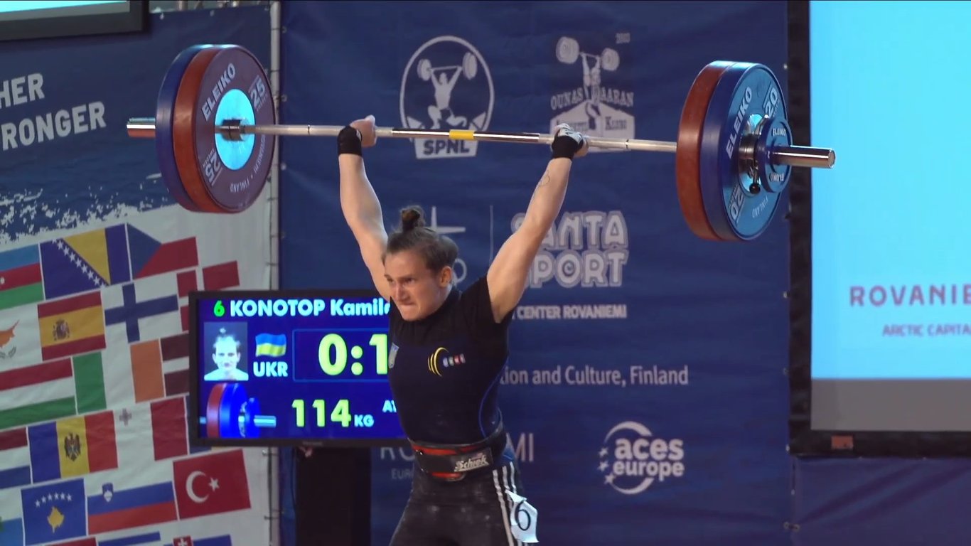 Харківські спортсменки виграли на чемпіонаті Європи з важкої атлетики