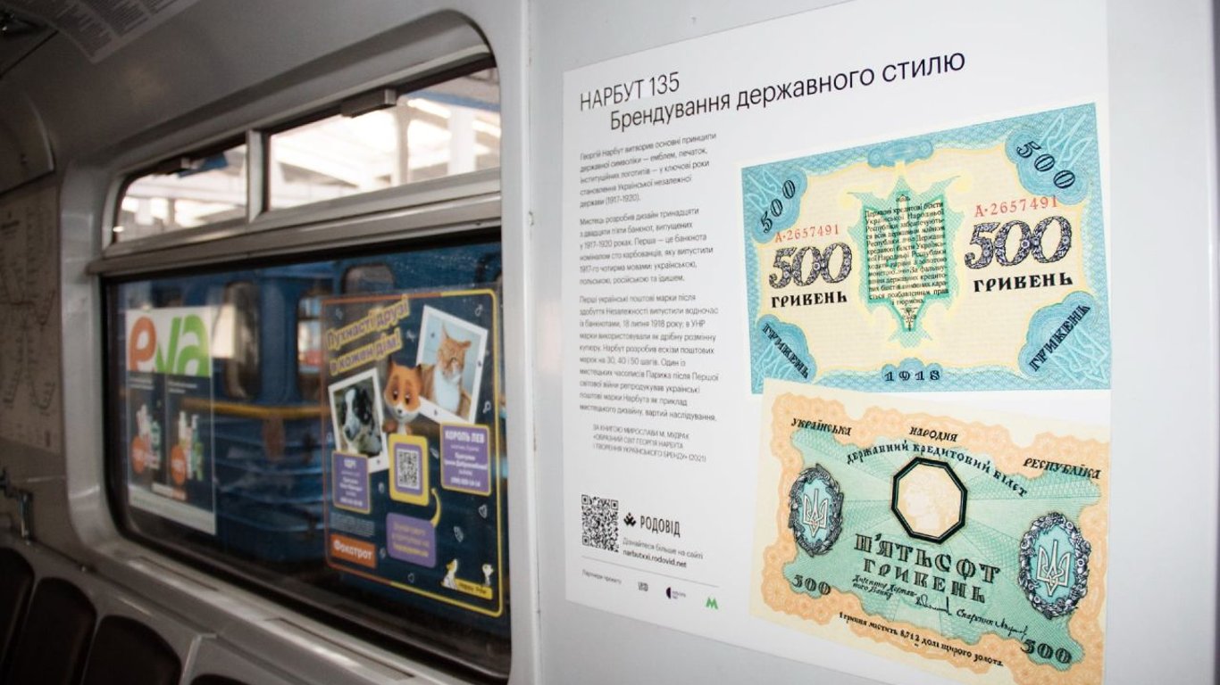 Метро Киев - появился необычный поезд