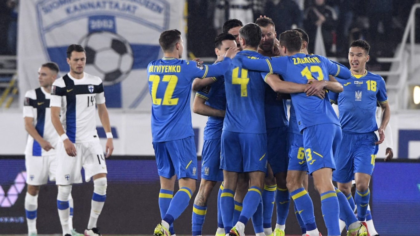 Збірна Україна з футболу перемогла Фінляндію у матчі відбору ЧС-2022. Відео
