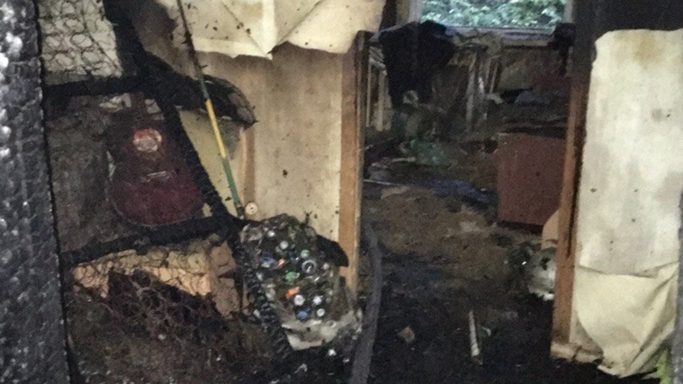 Два трупа в сгоревшем доме на Харьковщине - подробности