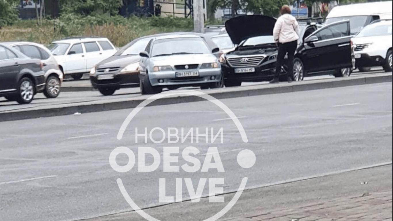 В Одессе с самого утра случилось три ДТП