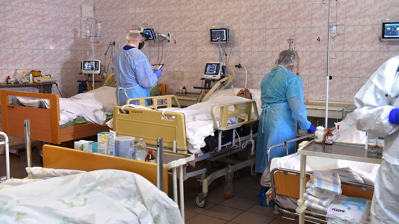 Эпидемия в Киеве - больницы переполнены