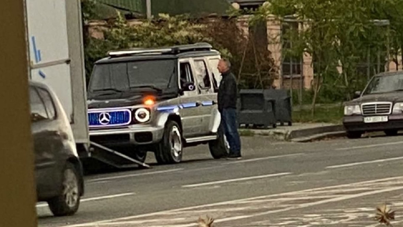 В Киеве заметили "несуществующий" автомобиль