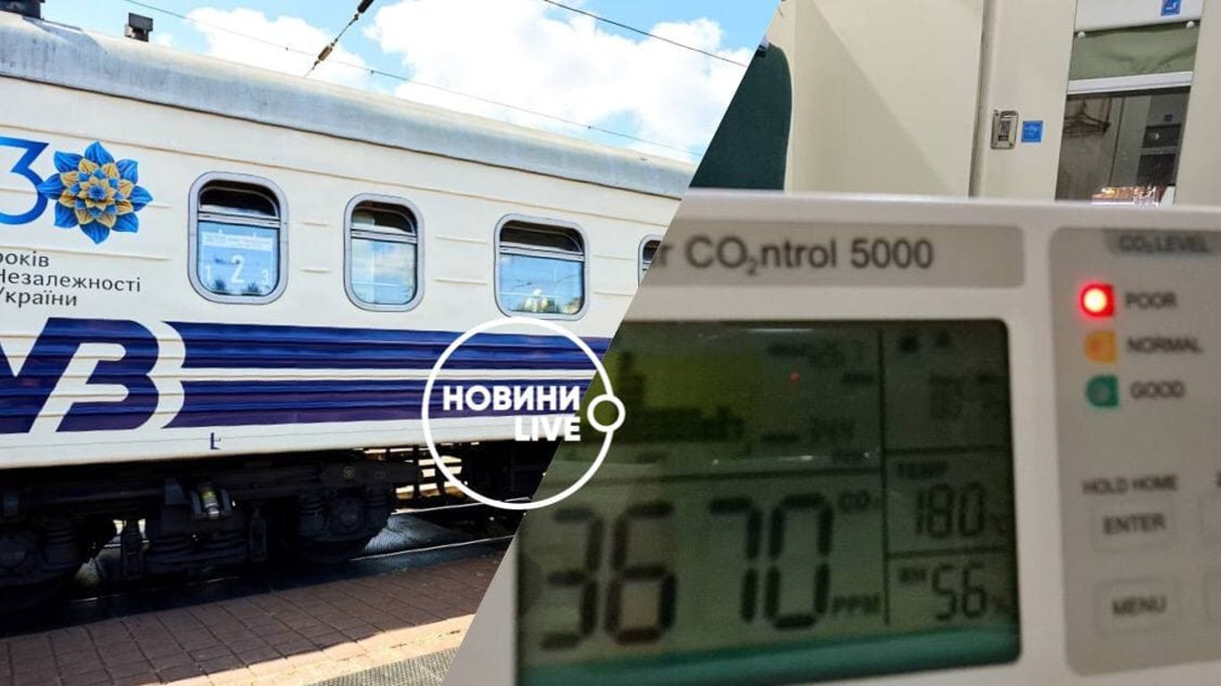 У потягах Укрзалізниці перевірили якість повітря - подробиці