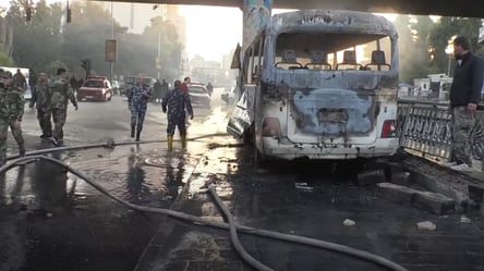 У Сирії прогримів потужний вибух біля президентського палацу, є жертви. Фото, відео - 285x160