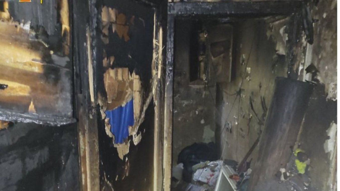 В Харькове пострадала пенсионерка при пожаре