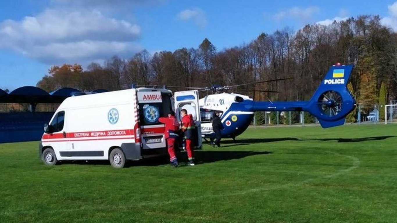 На Львовщине подростка с подозрением на инсульт вертолетом доставили в больницу - подробности