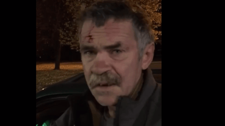 В Киеве заметили окровавленного и в хлам пьяного водителя. Видео - 285x160