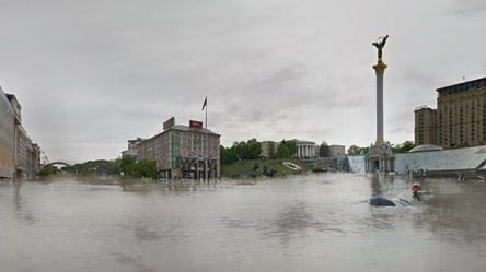 Потоп в Киеве: искусственный интеллект показал последствия катаклизма. Фото - 285x160