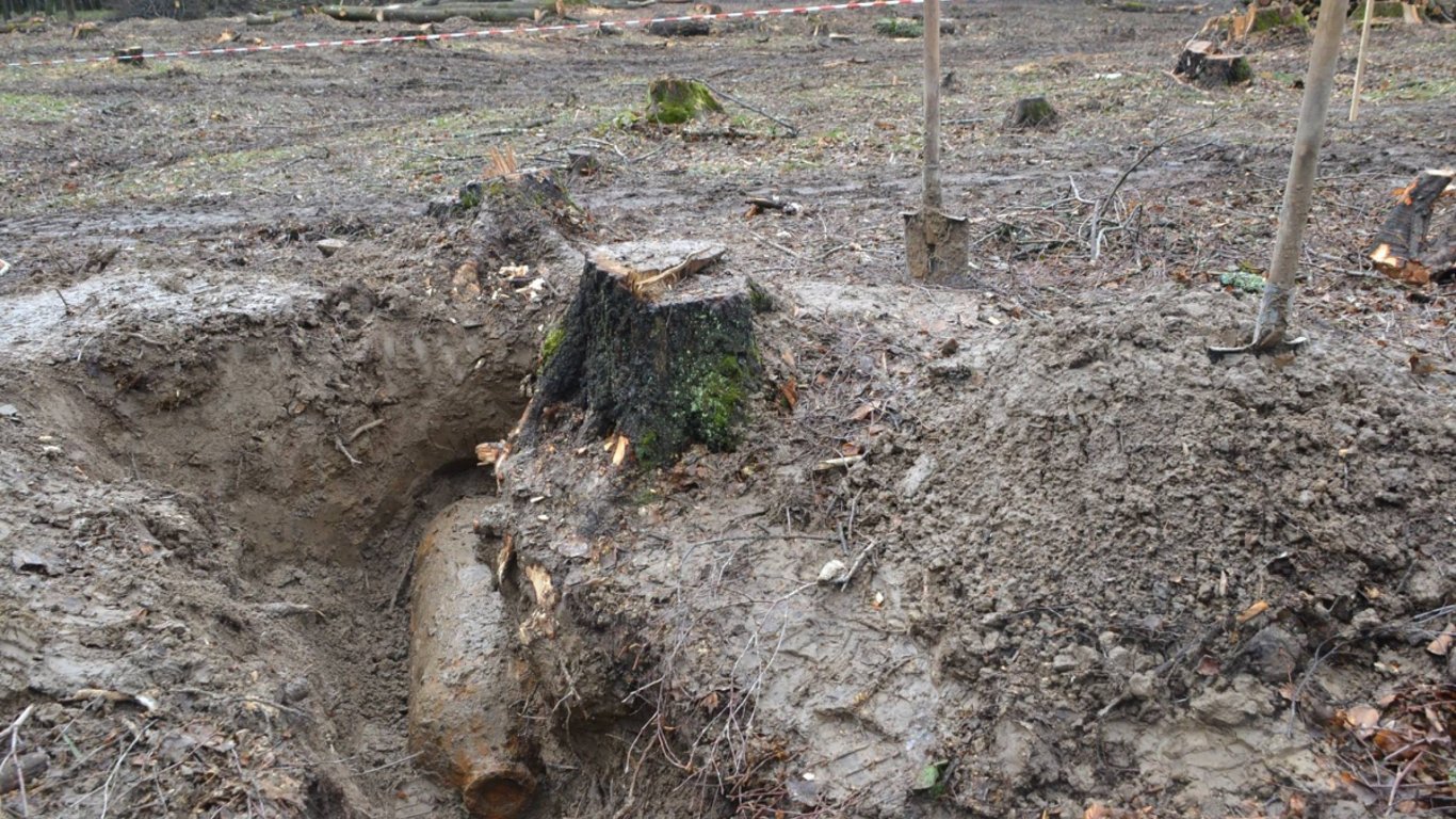На Львівщині вилучили та знищили авіаційну бомбу