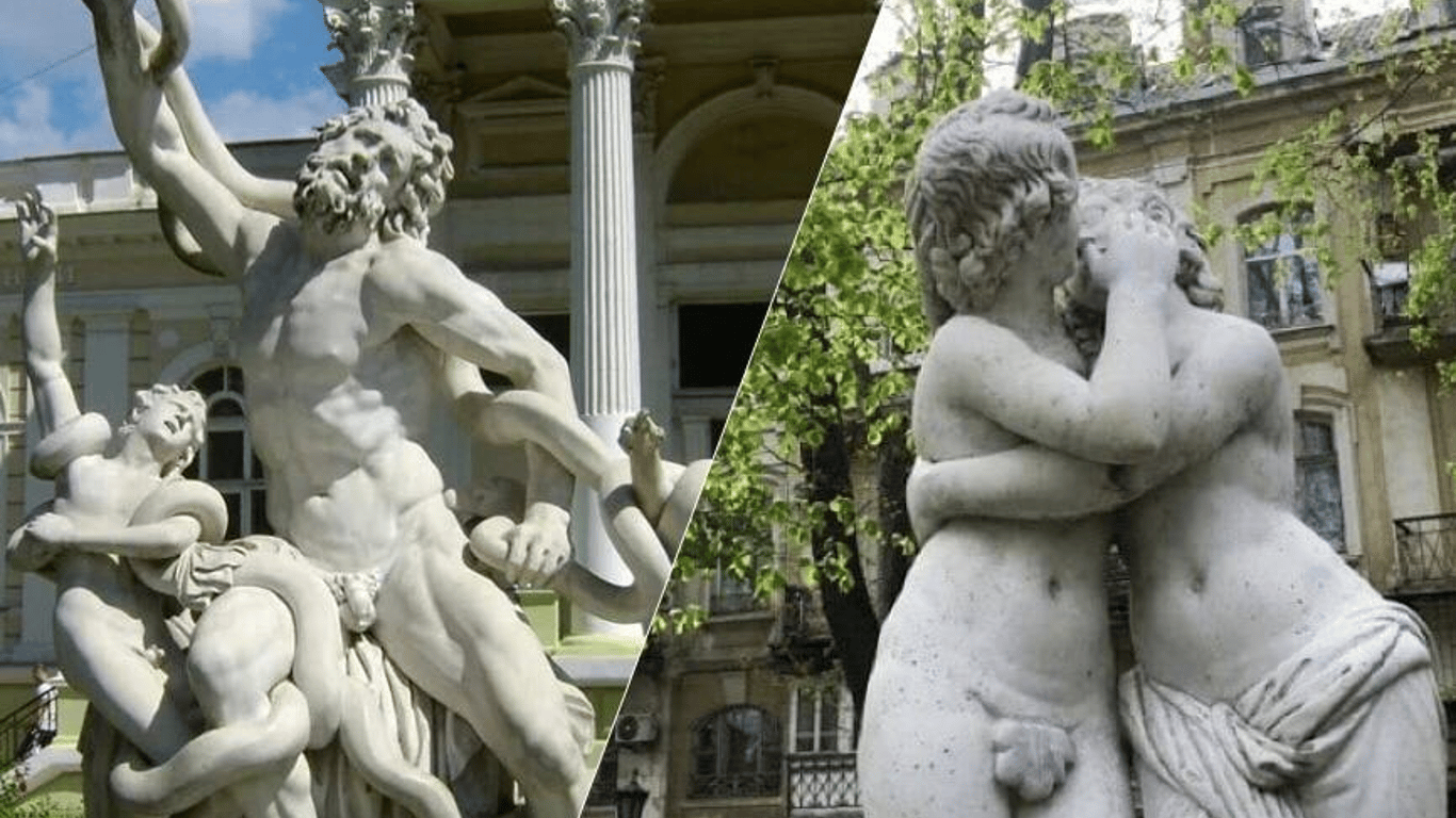 В Одессе снова отремонтируют статуи на Думской площади и в Пале-Рояле