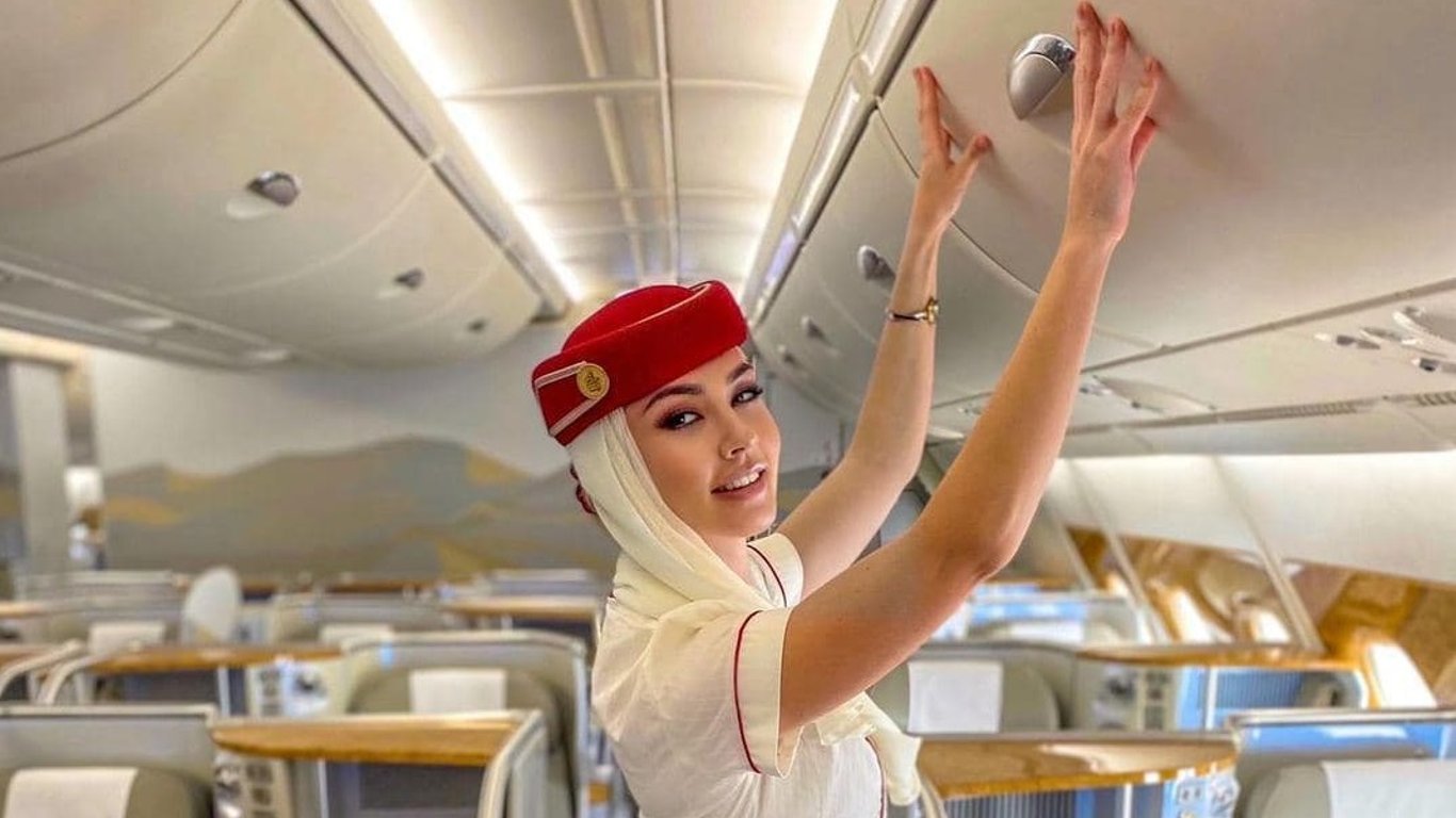 Красивая украинка стала лицом авиакомпании Дубая