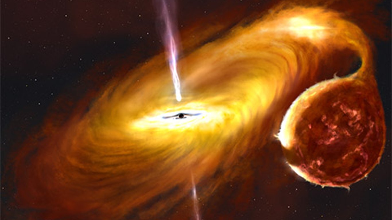 Вчені виявили унікальну чорну діру