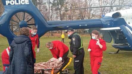 На Львовщине полицейский вертолет спас еще одну жизнь. Фото - 285x160