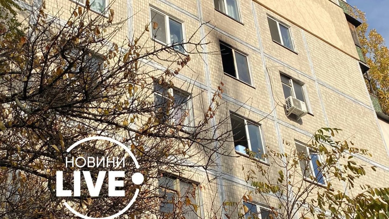 Пожар в Киеве - мужчина погиб только что выписавшись из больницы