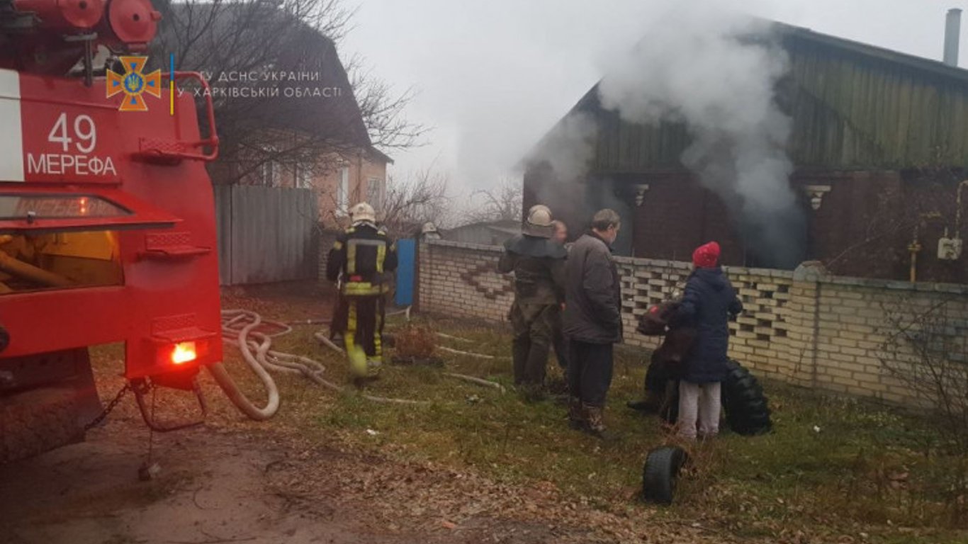 У Харкові внаслідок пожежі загинув чоловік