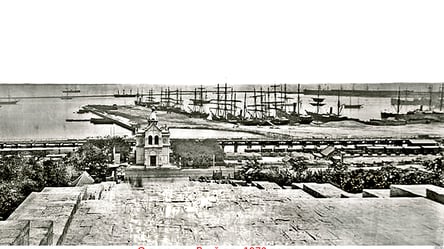 Как выглядел Морвокзал 150 лет назад: в сети появилось историческое фото - 285x160