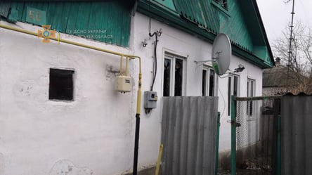 Рятувальники знайшли труп чоловіка в згорілому будинку на Харківщині. Фото - 285x160