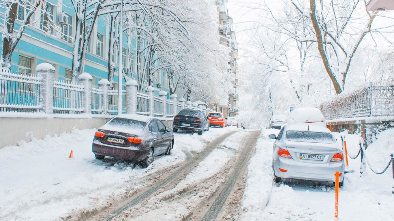 Погода Киев - когда будет снег и мороз