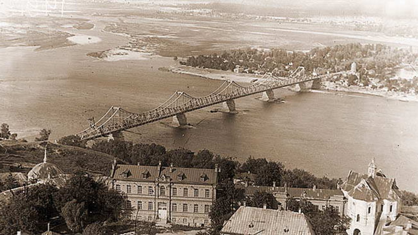 Мост метро - что было на его месте - Новости Киева