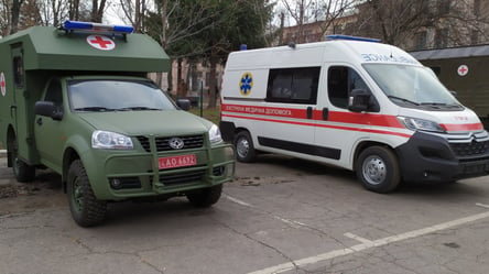 Харьковский военный госпиталь получил новую технику для эвакуации раненых - 285x160