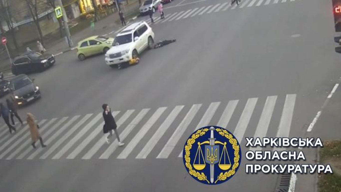Прокуратура оспорила залог водителю, сбившему двух детей в Харькове