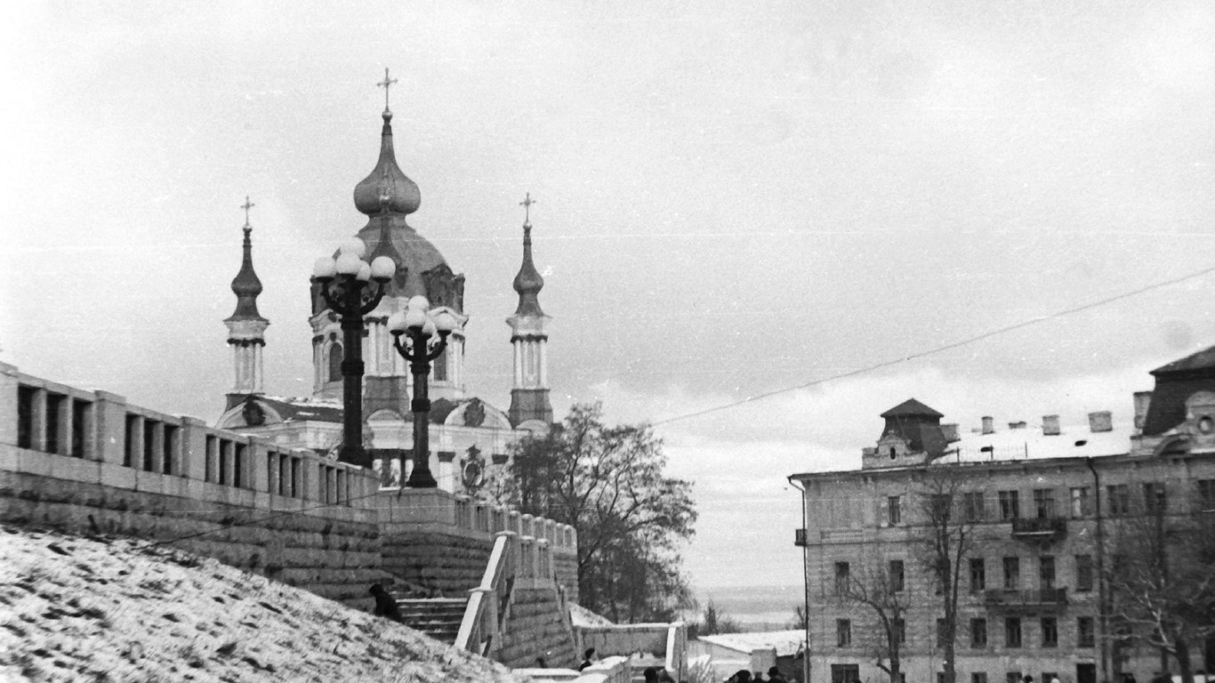 Зима в Киеве - какой она была 65 лет назад - неизвестные фото