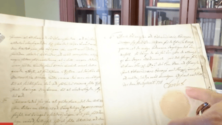 Шведы передали уникальное письмо Карла XII: в нем говорится об Украине - 285x160