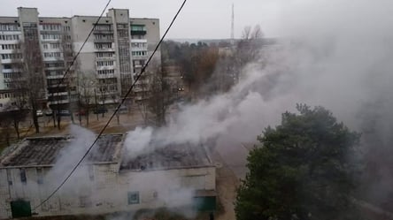 На Львівщині спалахнув центральний тепловий пункт. Фото, відео з місця події - 285x160