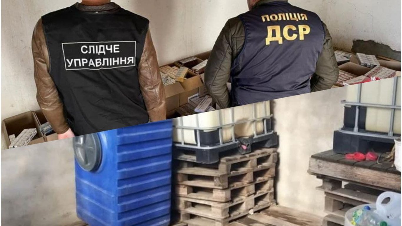 Контрафакт в Одессе - изъяли сигареты и спирт