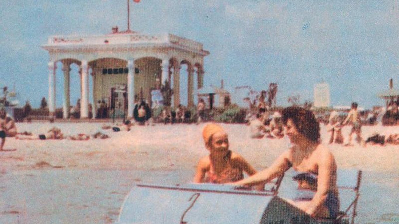 Как выглядел пляж Лузановка в 1920-е годы - фото