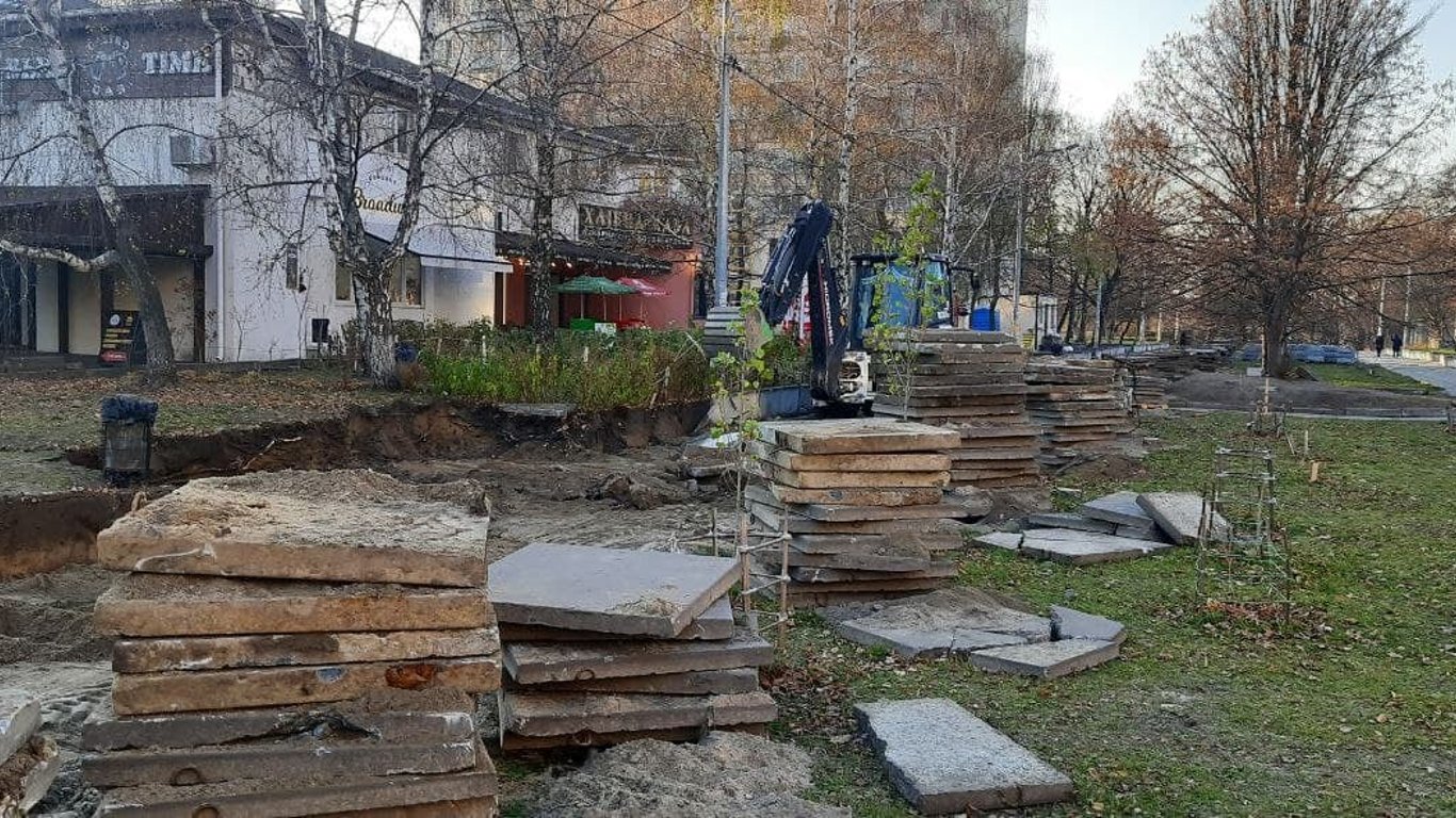 Парки Киев - в столице обустроят новый сквер