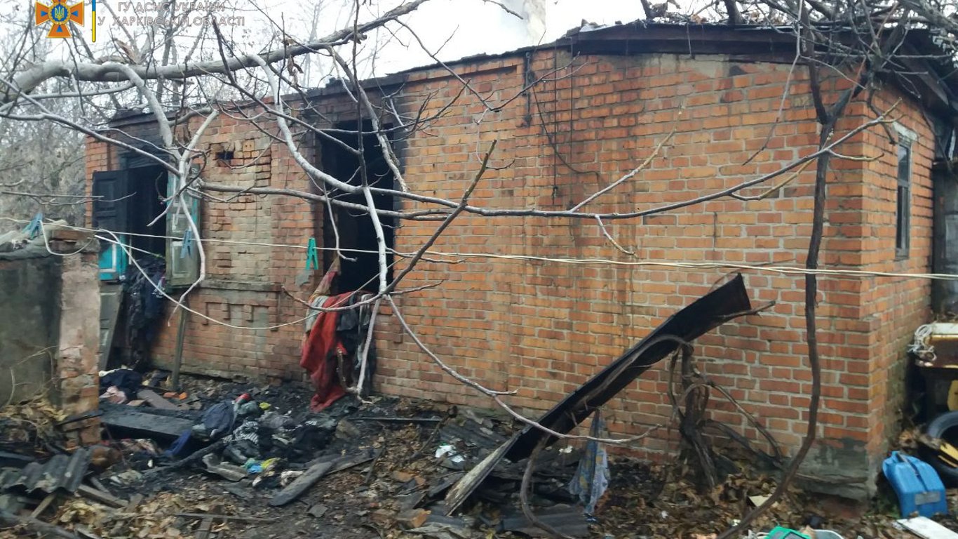 Семейная пара погибла на пожаре в Харьковской области