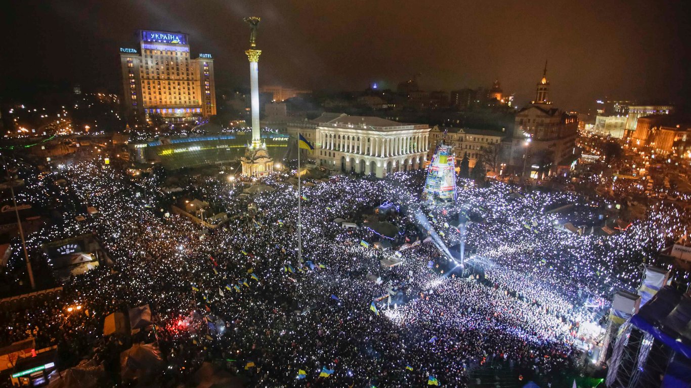 В Украине отмечают День свободы и достоинства