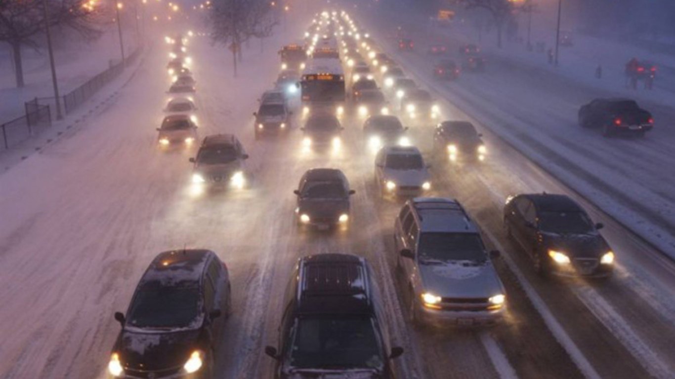 Пробки в столице парализовали движение - Новости Киева