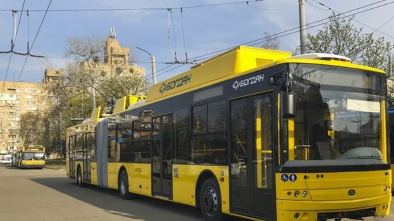 Общественный транспорт - в Киеве временно поменяют маршрут некоторых троллейбусов - как объехать