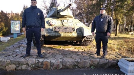 В музее под Киевом обворовали танк. Фото - 285x160