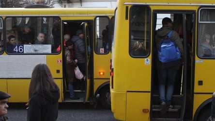 "Возил стоячих пассажиров": во Львове водитель маршрутки заплатит штраф - 285x160