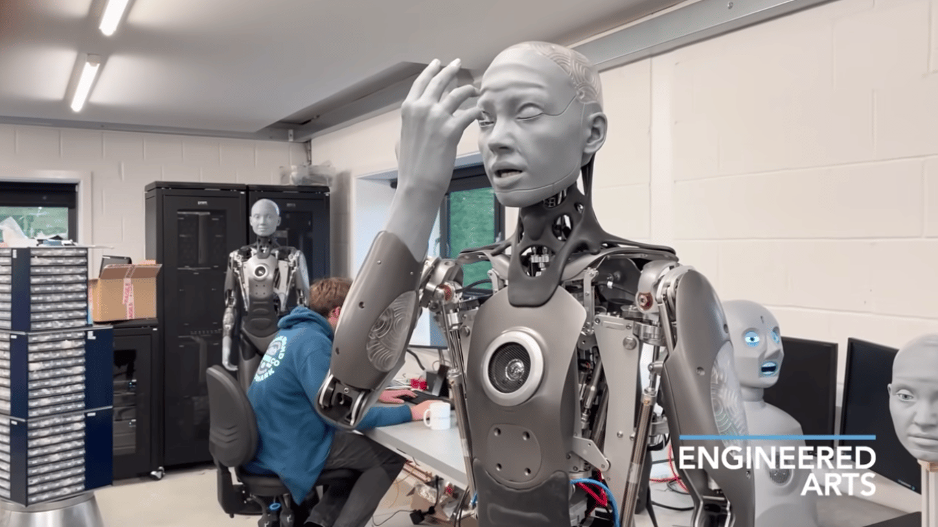 В Британии создали робота-гуманоида с человеческими эмоциями