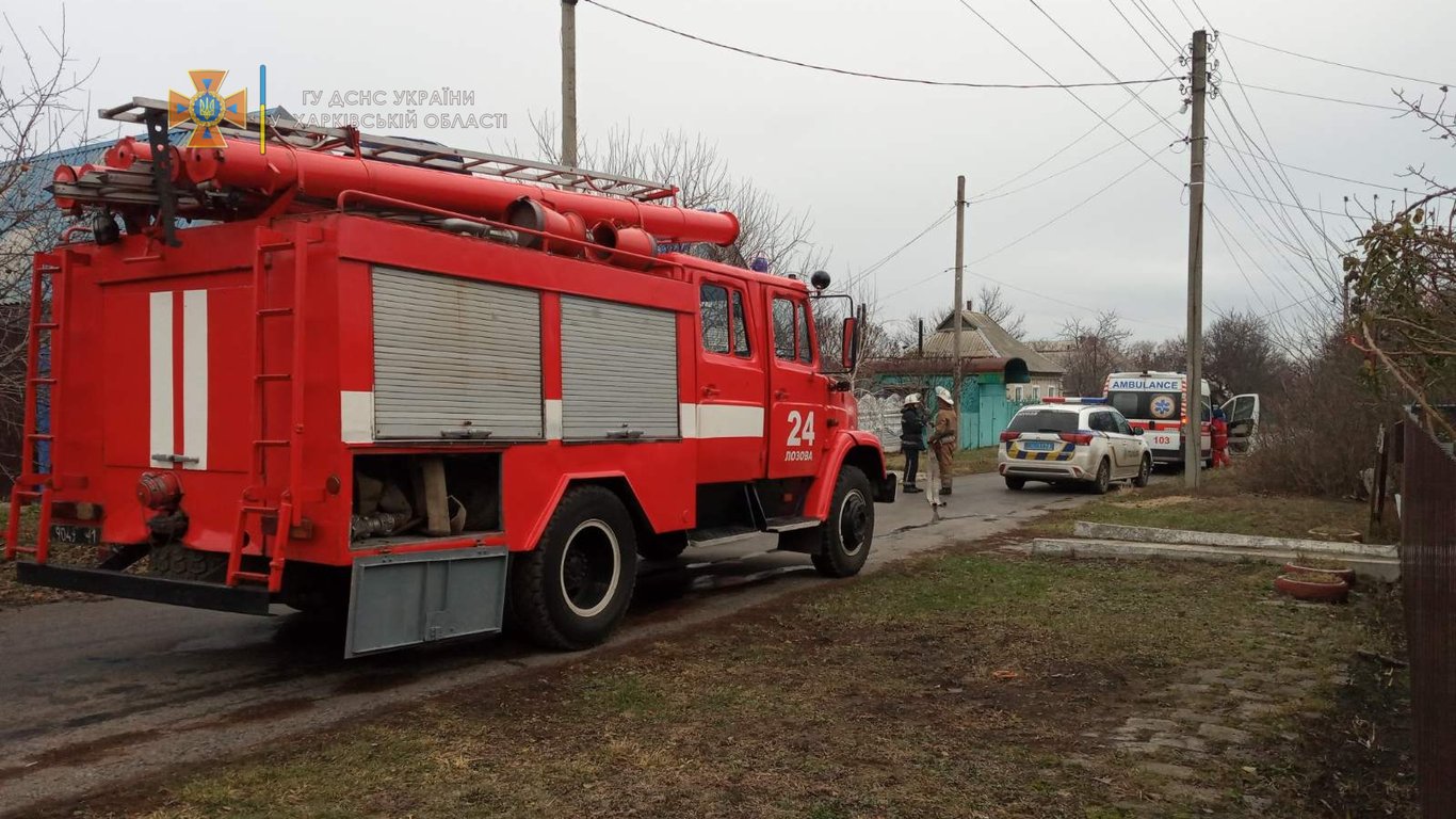 В Харьковской области горел дом из-за замыкания электросчетчика