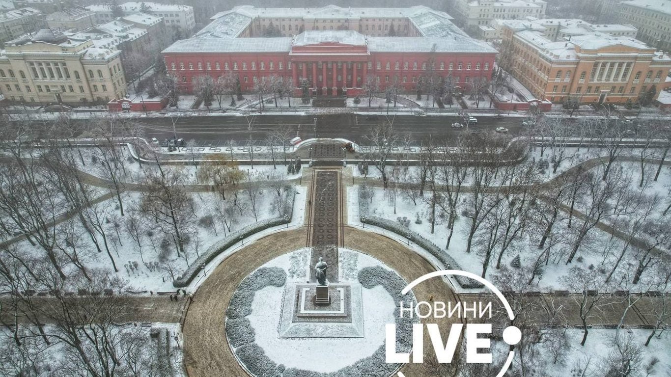 Снег в Киеве 6 декабря - что проиходит в городе - фото