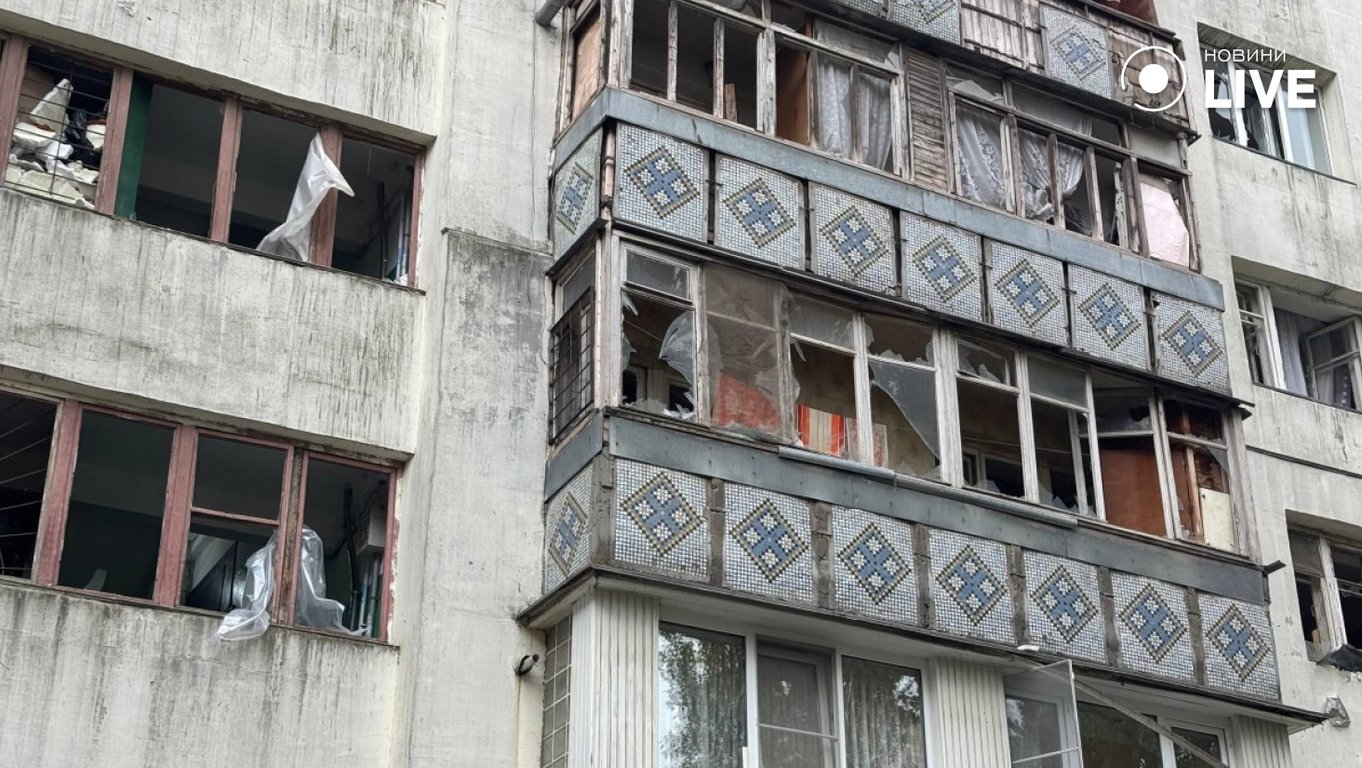 Наслідки обстрілу Одеси