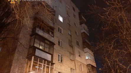 Пожежа в дев'ятиповерхівці Харкова: рятувальникам довелося евакуювати мешканців. Фото - 285x160
