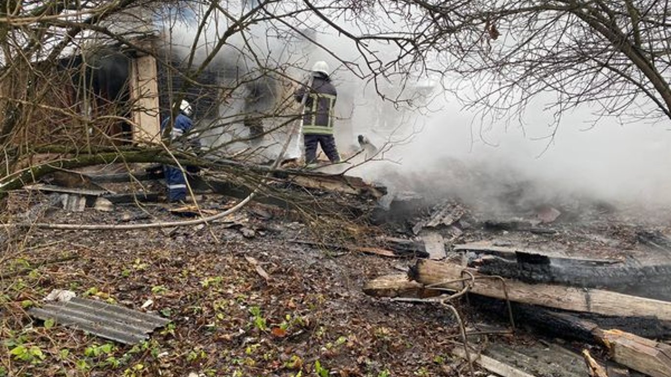 В селі Тички на Львівщині в пожежі загинув чоловік - фото