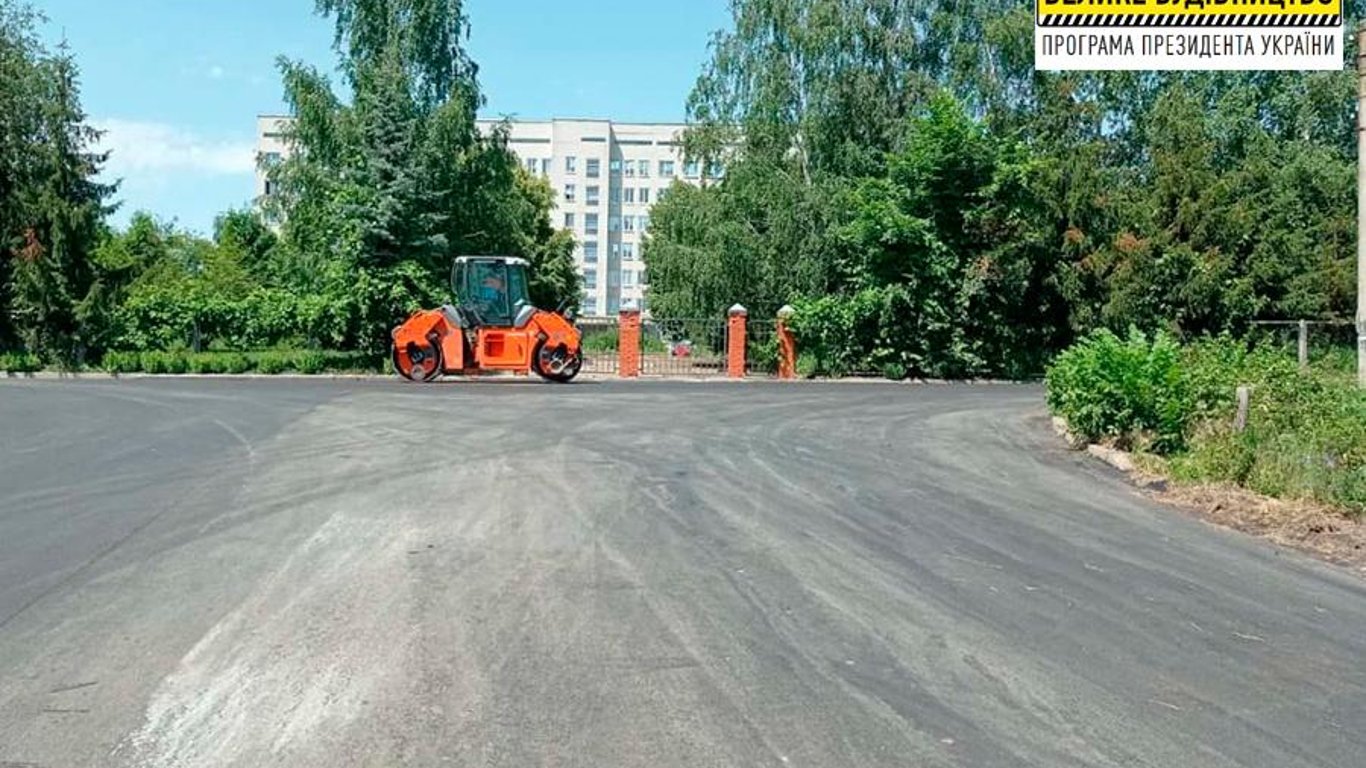 У Харківській області зробили під'їзд до Богодухівської ЦРЛ