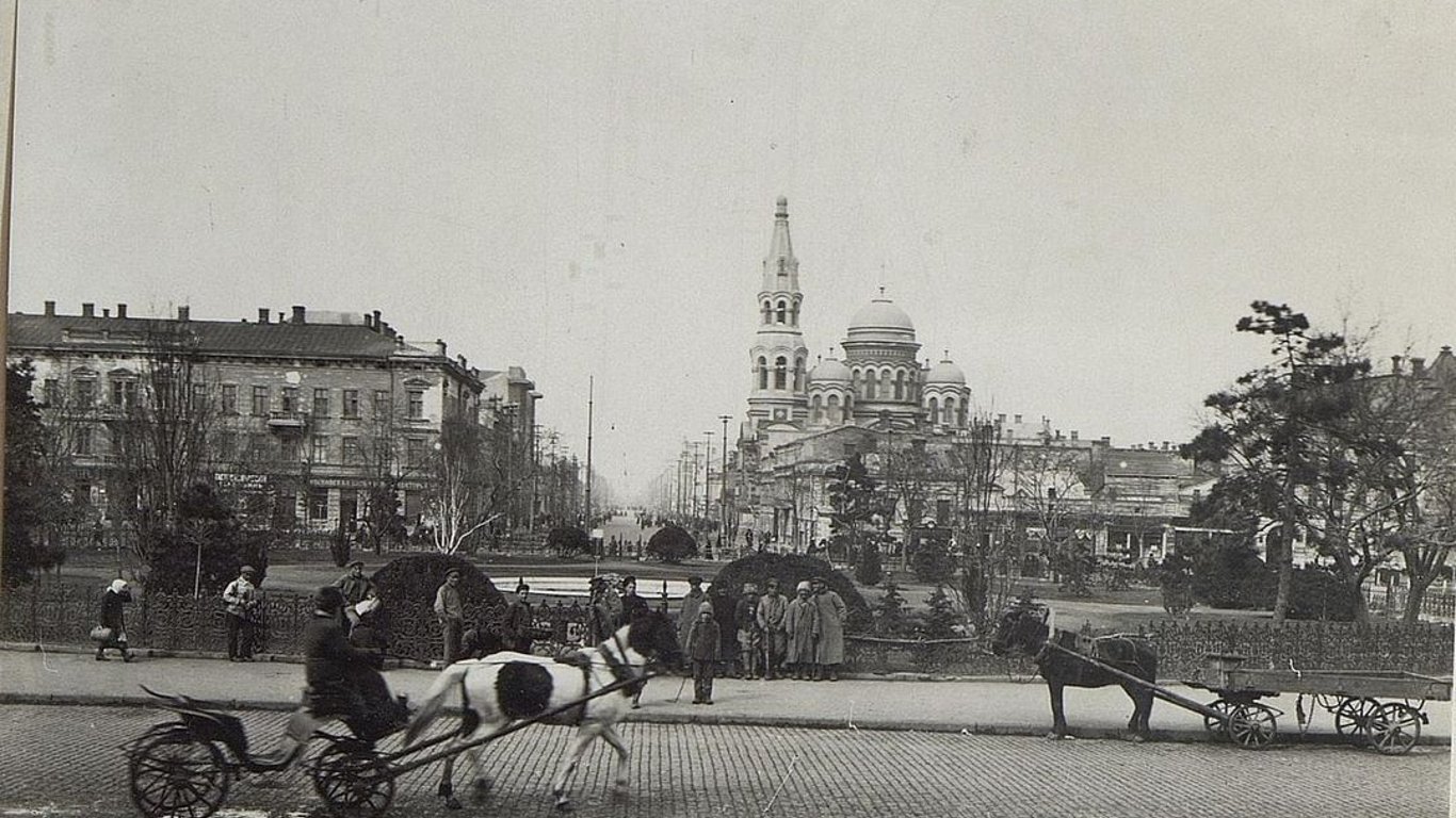 Привокзальна площа Одеси у 1918 році — історичне фото