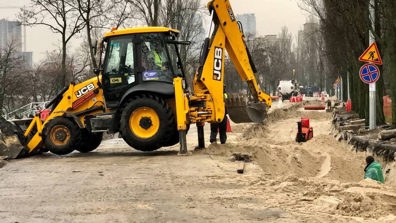 Ремонт улиц - на Русановке начали ремонт улицы впервые за 30 лет